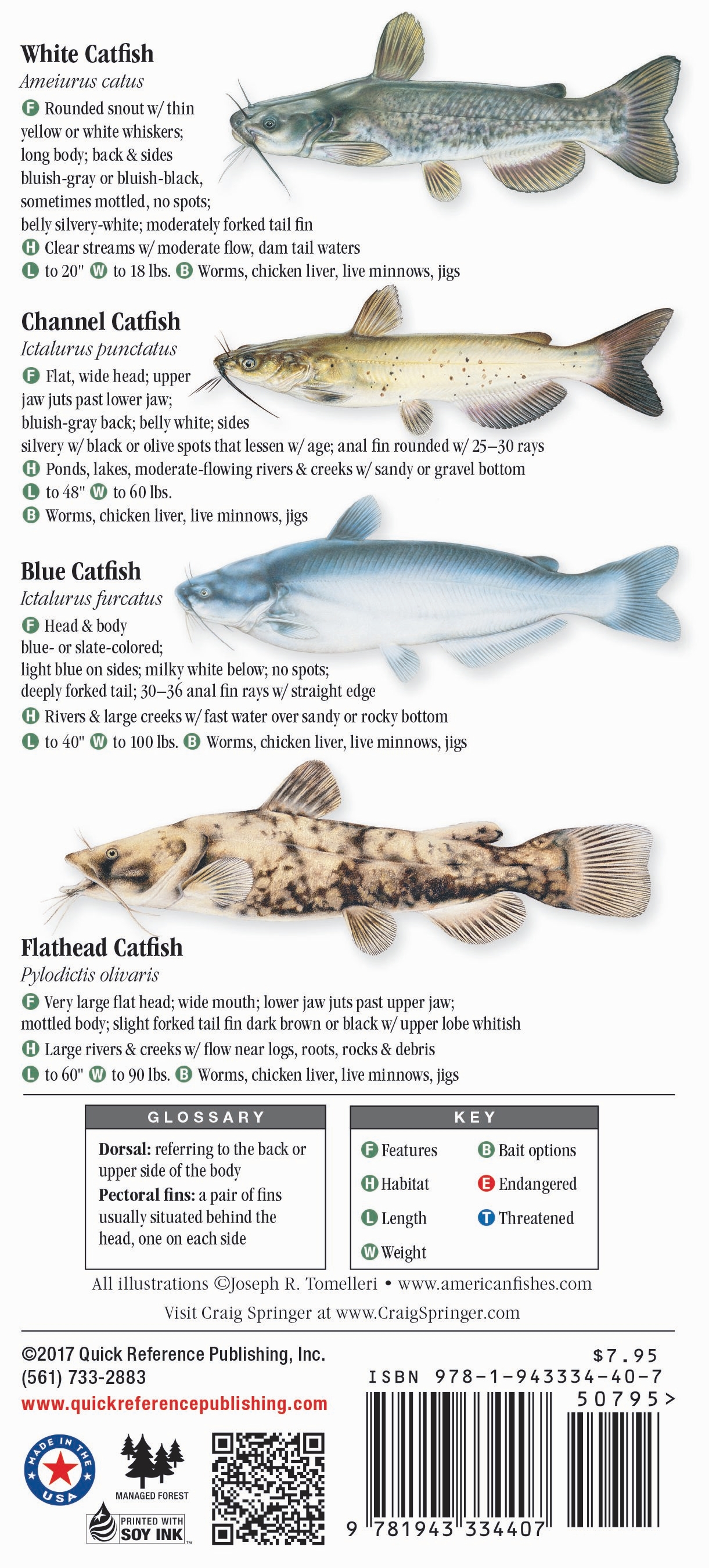 Freshwater Fishes of Pennsylvania Quick Reference Publishing Retail